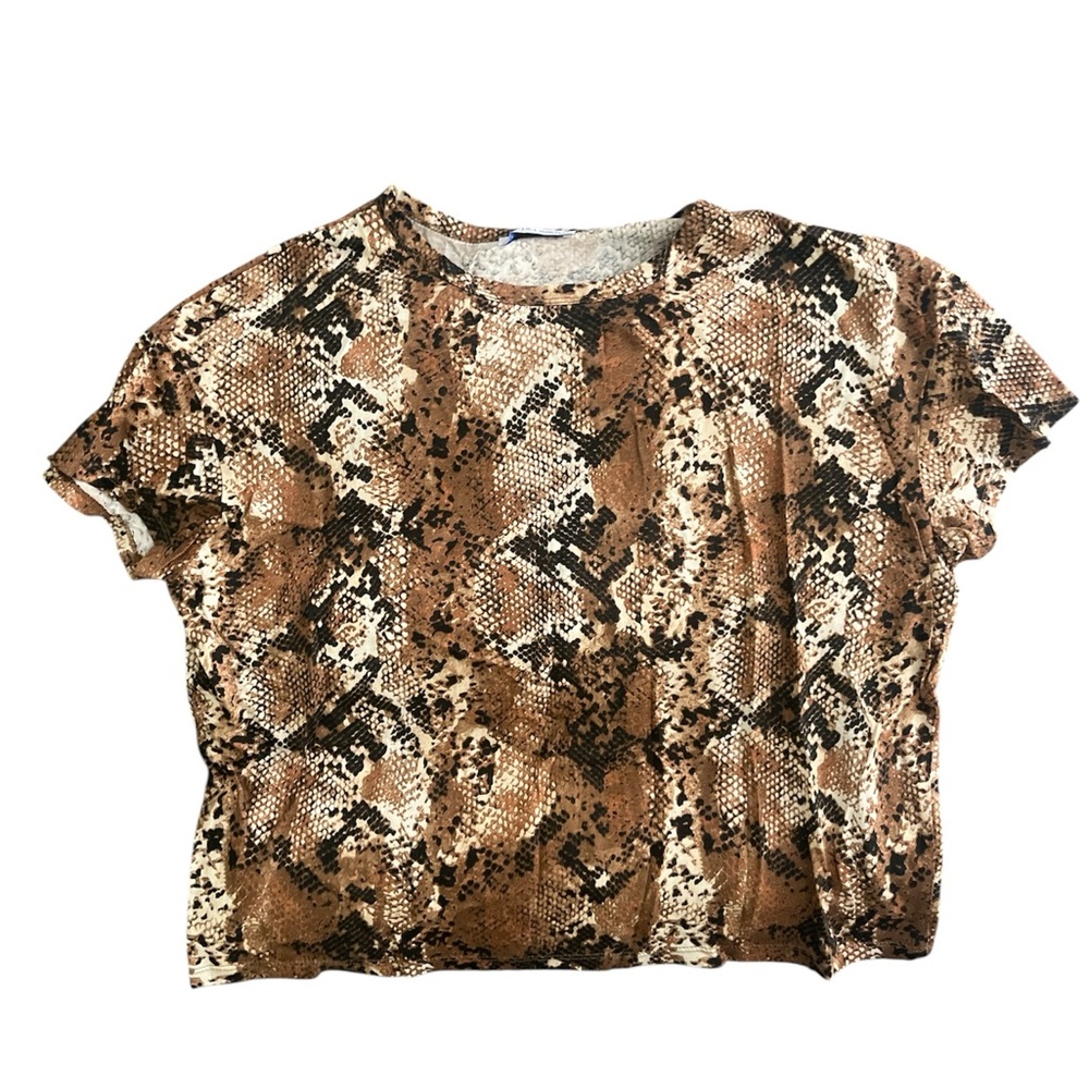 Reptile Print T shirt